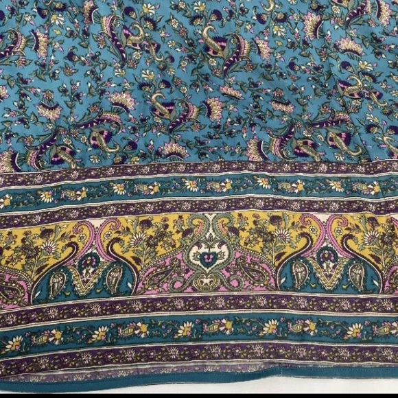 NWT ($198) GORGEOUS!! Free People What You Want Maxi Bohemian Dress Size Large - Picture 7 of 13